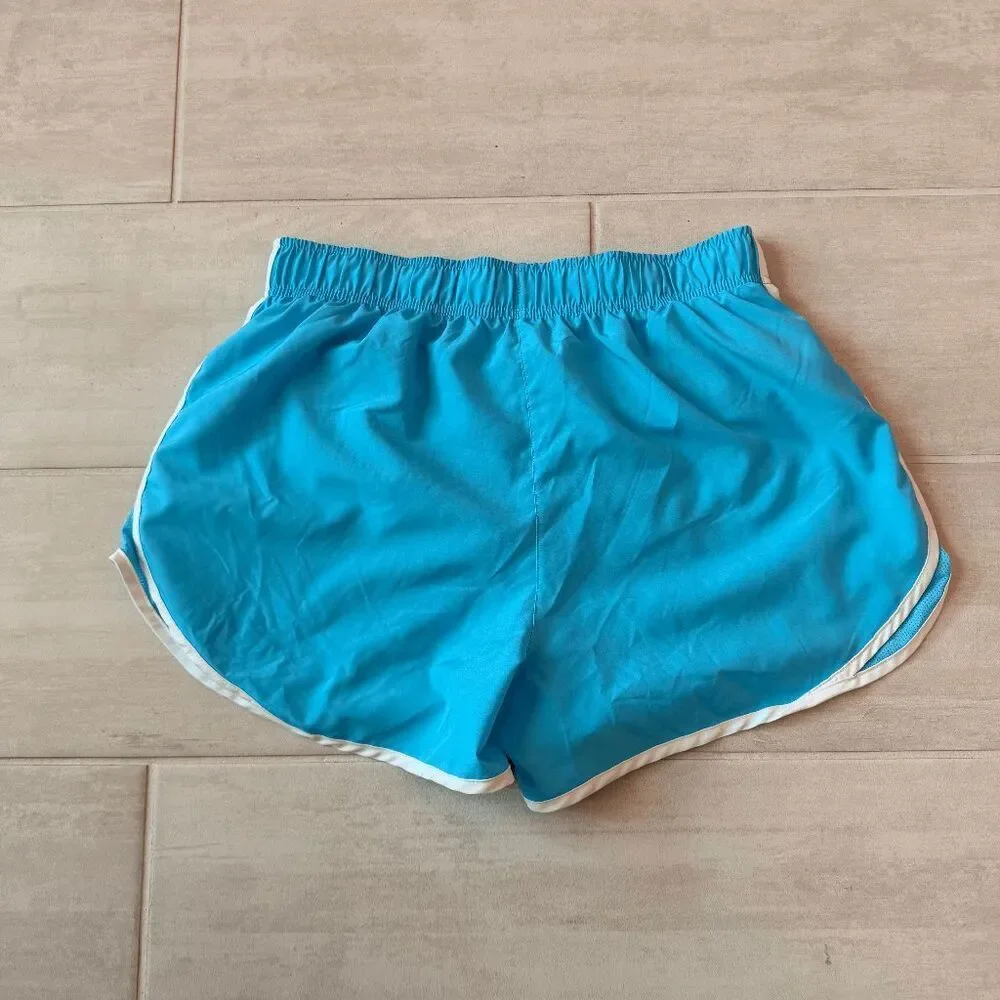 Women's Nike Tempo Dri-FIT Mid-Rise 3-in Running Shorts Blue/White Lined Medium